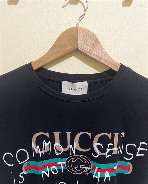 gucci common sense t shirt fake|gucci t-shirt identification.